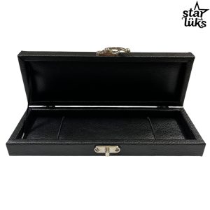Siyah Lüks Kaliteli Deri Tesbih Kutusu