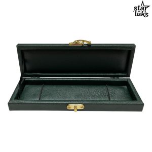 Kaliteli Yeşil Deri Tesbih Kutusu